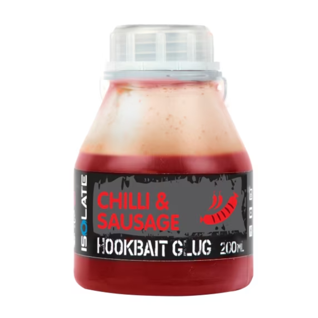 Shimano Bait Isolate Hookbait Dip Chilli Sausage 200ml