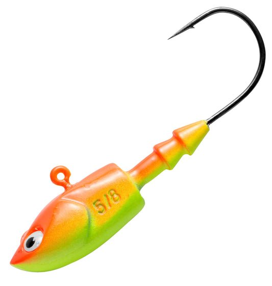 Berkley DAM DEEP 1/4 OZ JIG HEAD FLUO OR/Y