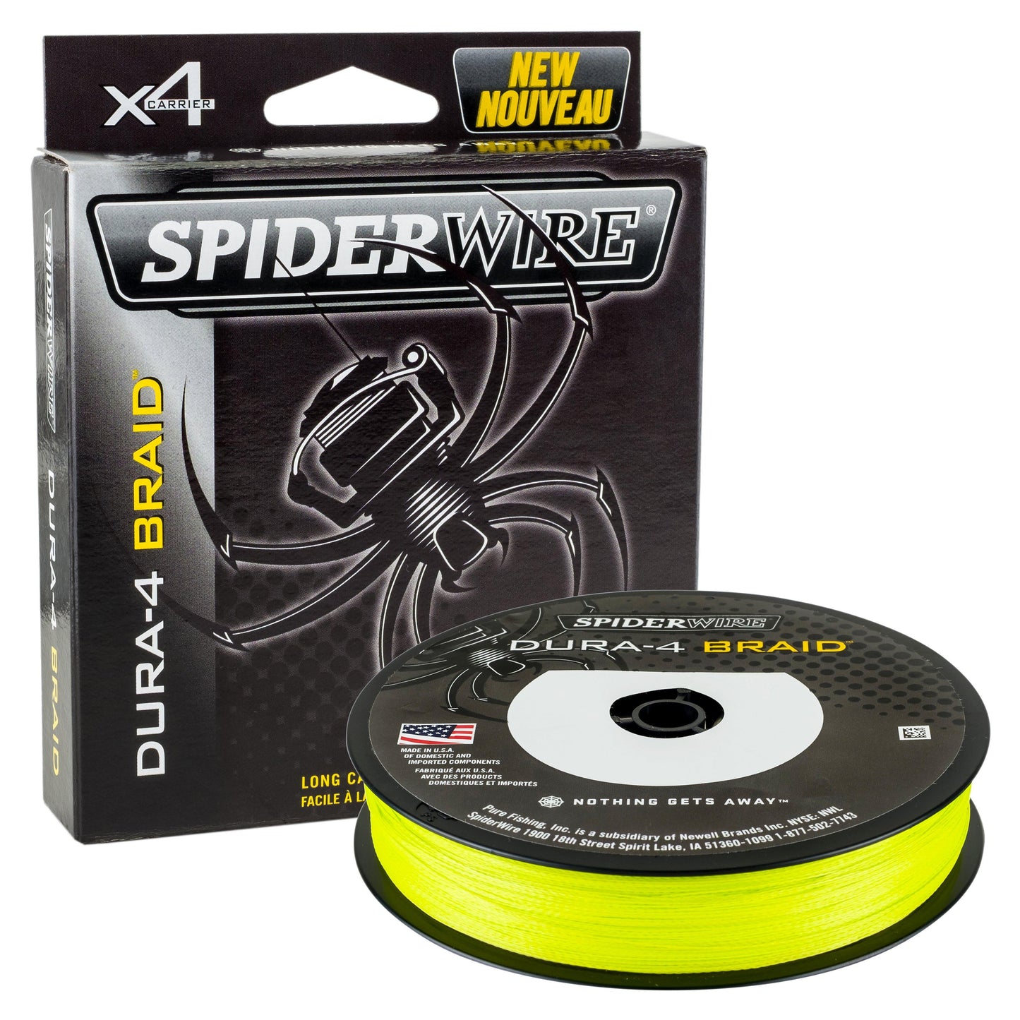 SpiderWire ESD4Y-DURA4 300M 0.25MM/23.2KG-51LB YEL