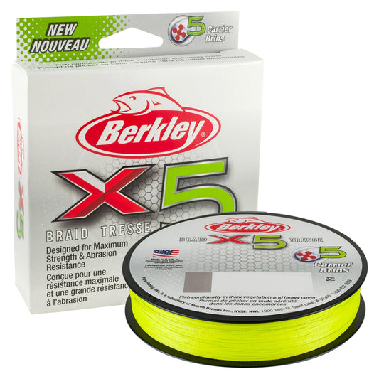 Berkley X5BFS40-GG BERKX5 .25MM150M 27.0K FLGRN