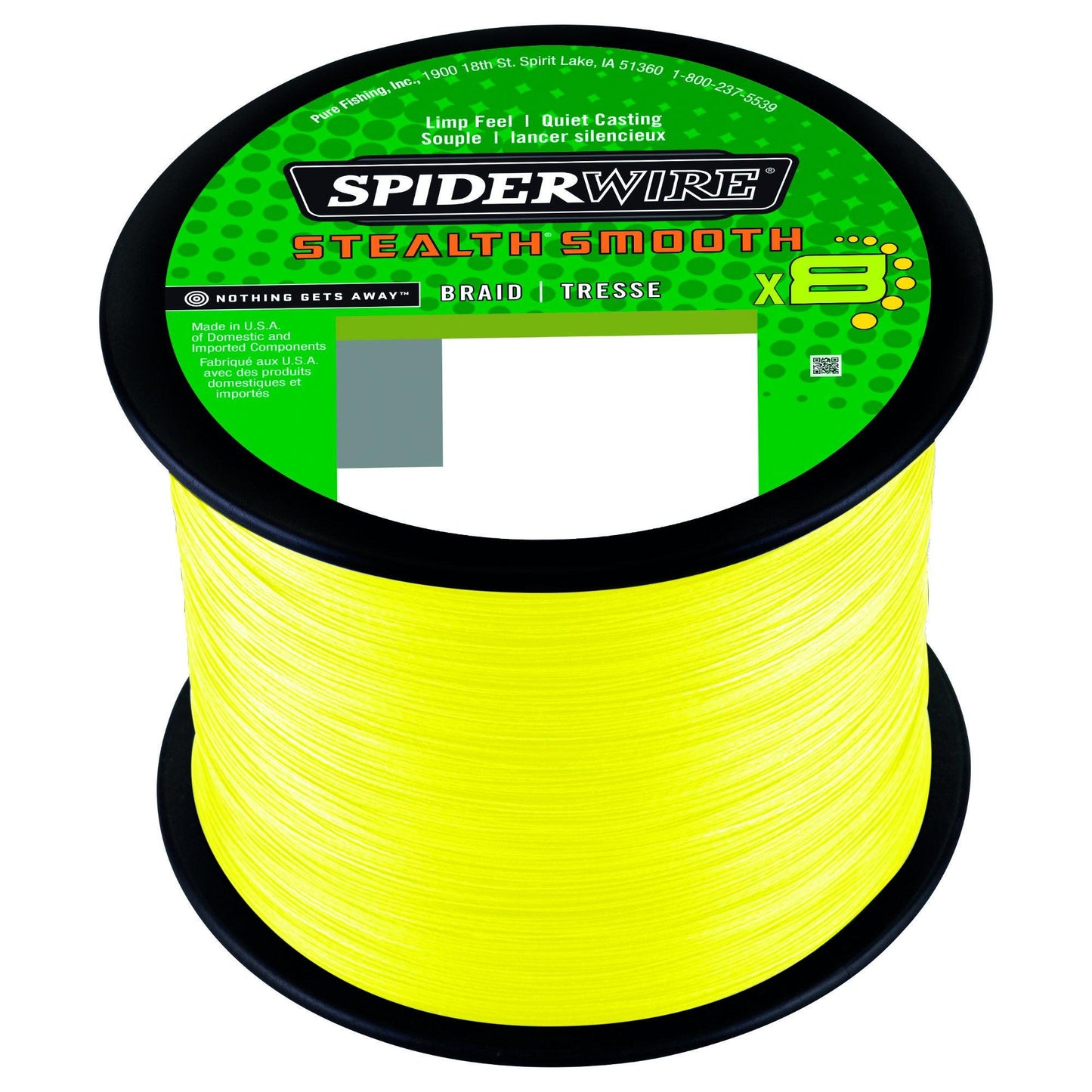 SpiderWire SS8SBK4-HVYSSM8 .05mm 2000M 5.4Kg HVY