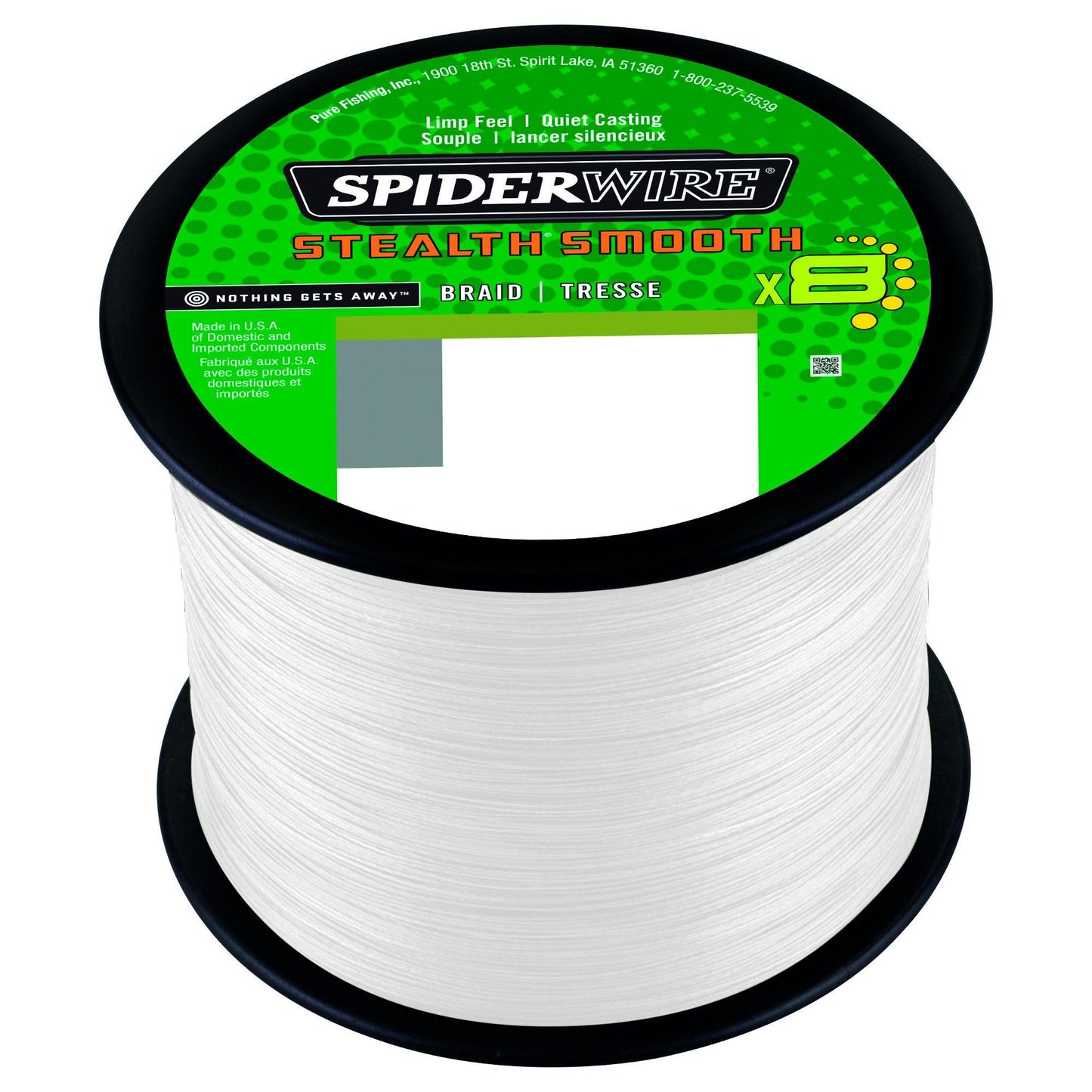 SpiderWire SS8SBK50-TRLSSM8 .29mm 2000M 26.4Kg TRNS