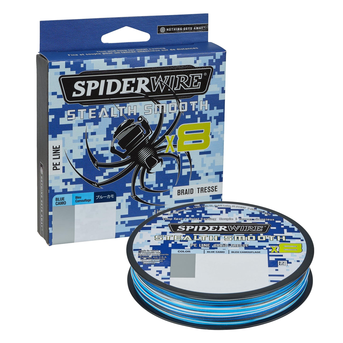 SpiderWire SS8SFS8-BLCASSM8 .09mm 150M 7.5Kg BC