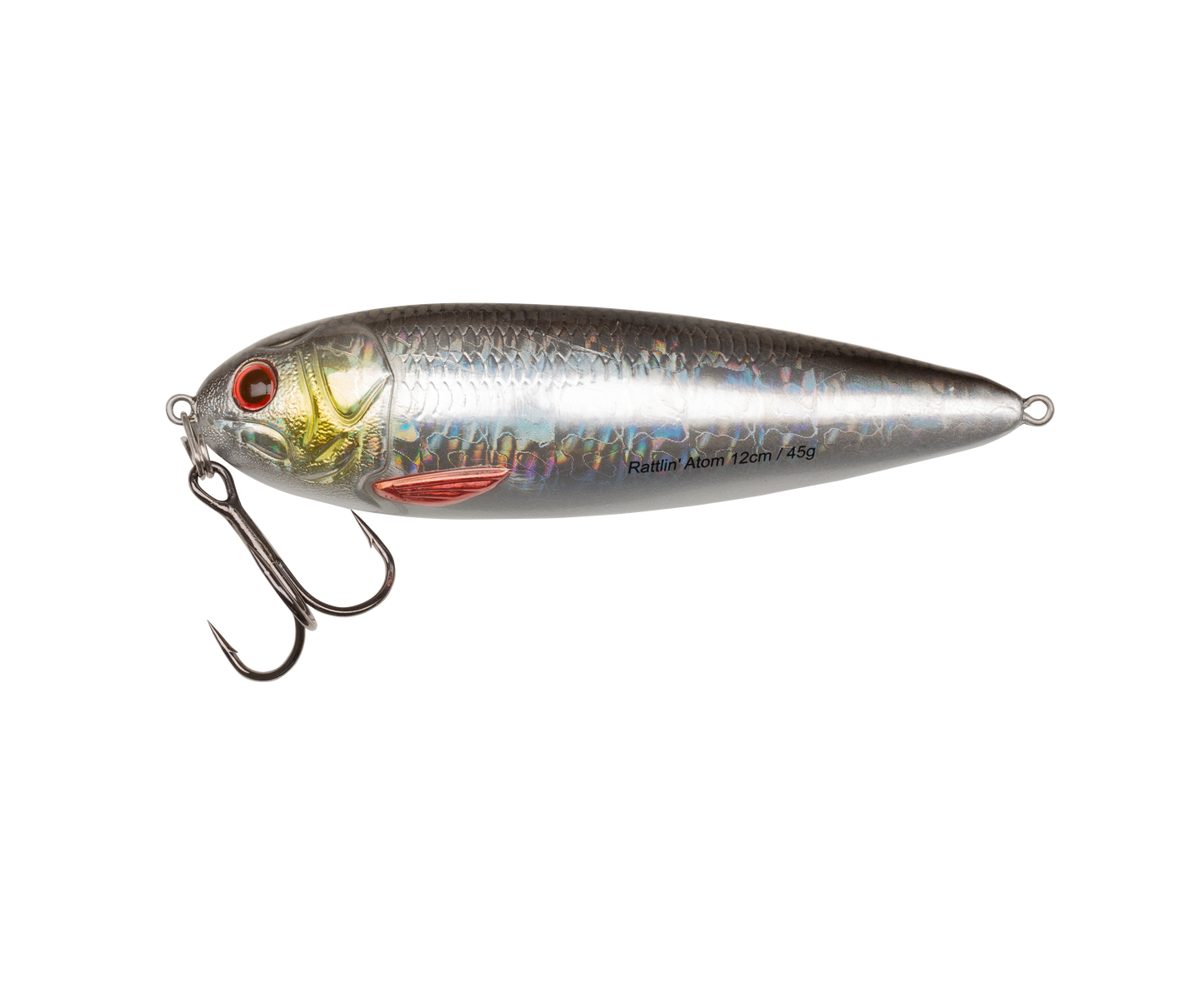 Abu Garcia Rattlin Atom 12cm Silver Roach