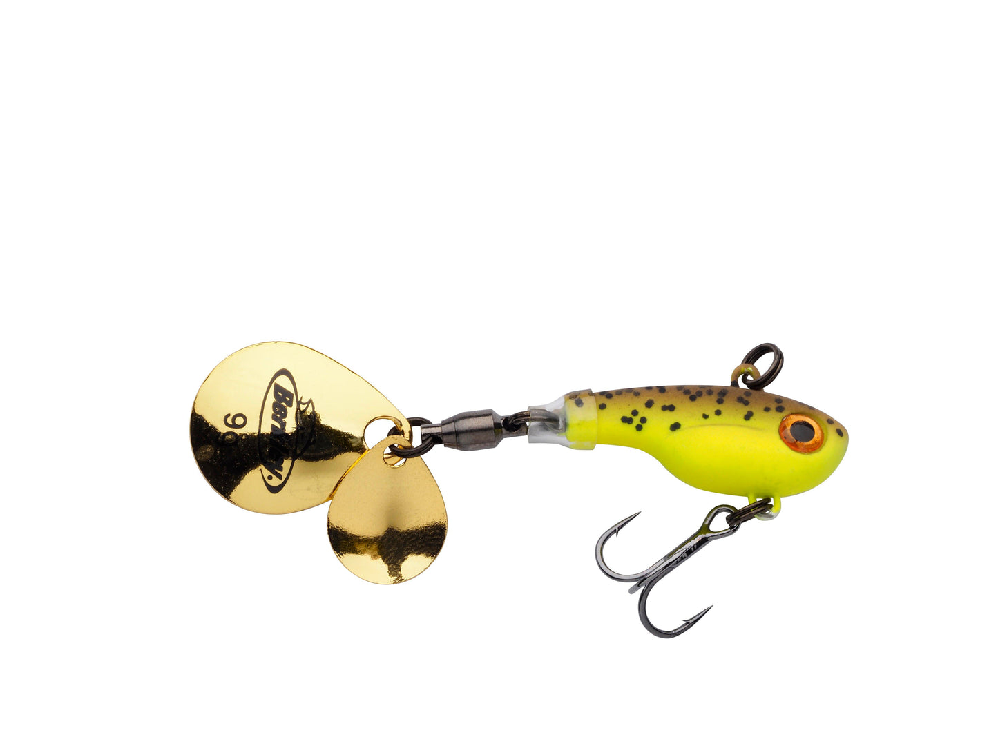 Berkley Pulse Spintail 28 g Brown Chartreuse