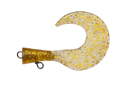 Abu Garcia SVZ McMio Big Spare Tail Gold Glitter