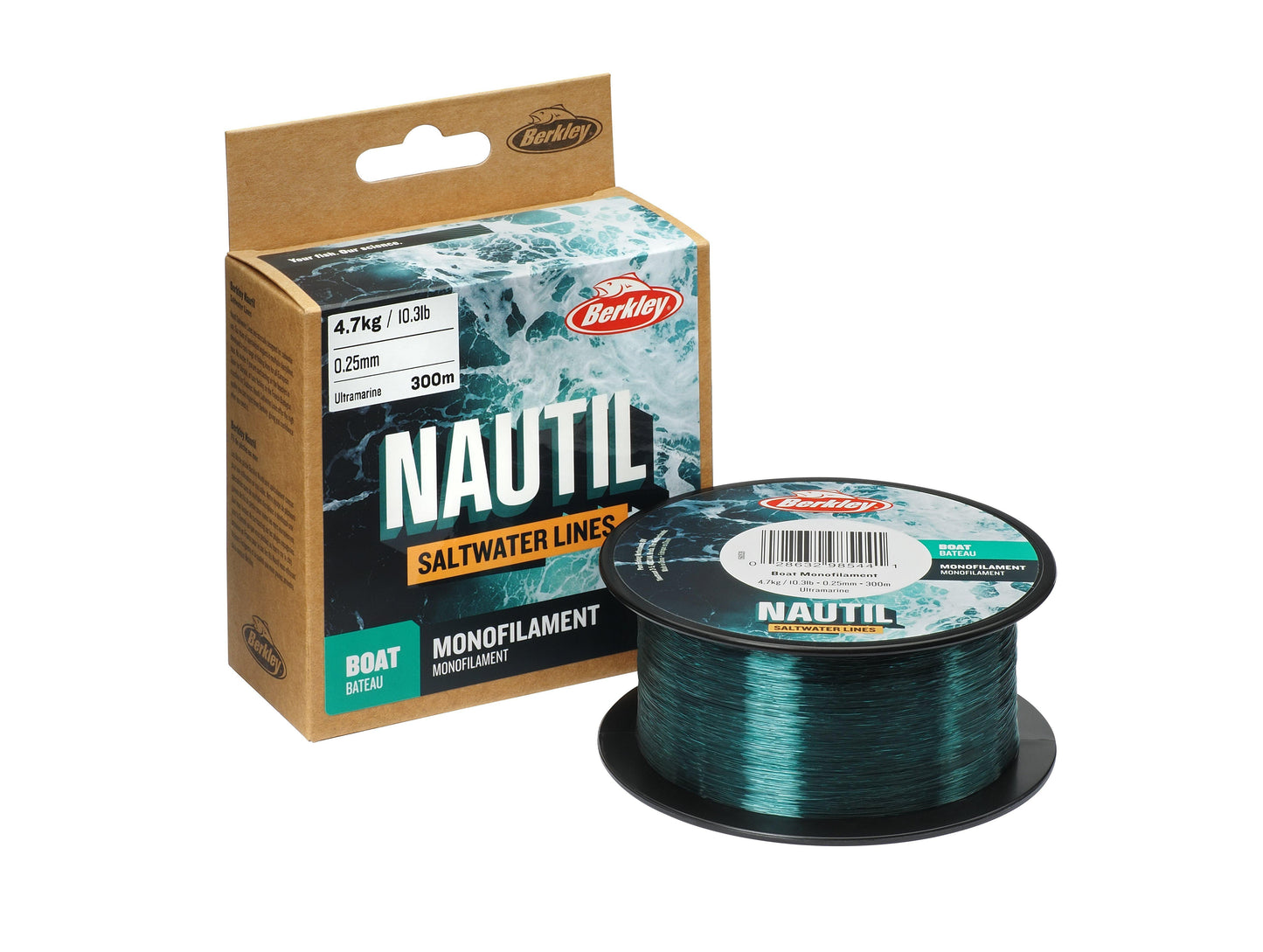 Berkley Berkley NAUTIL Mono 300m .25 UltraMarine