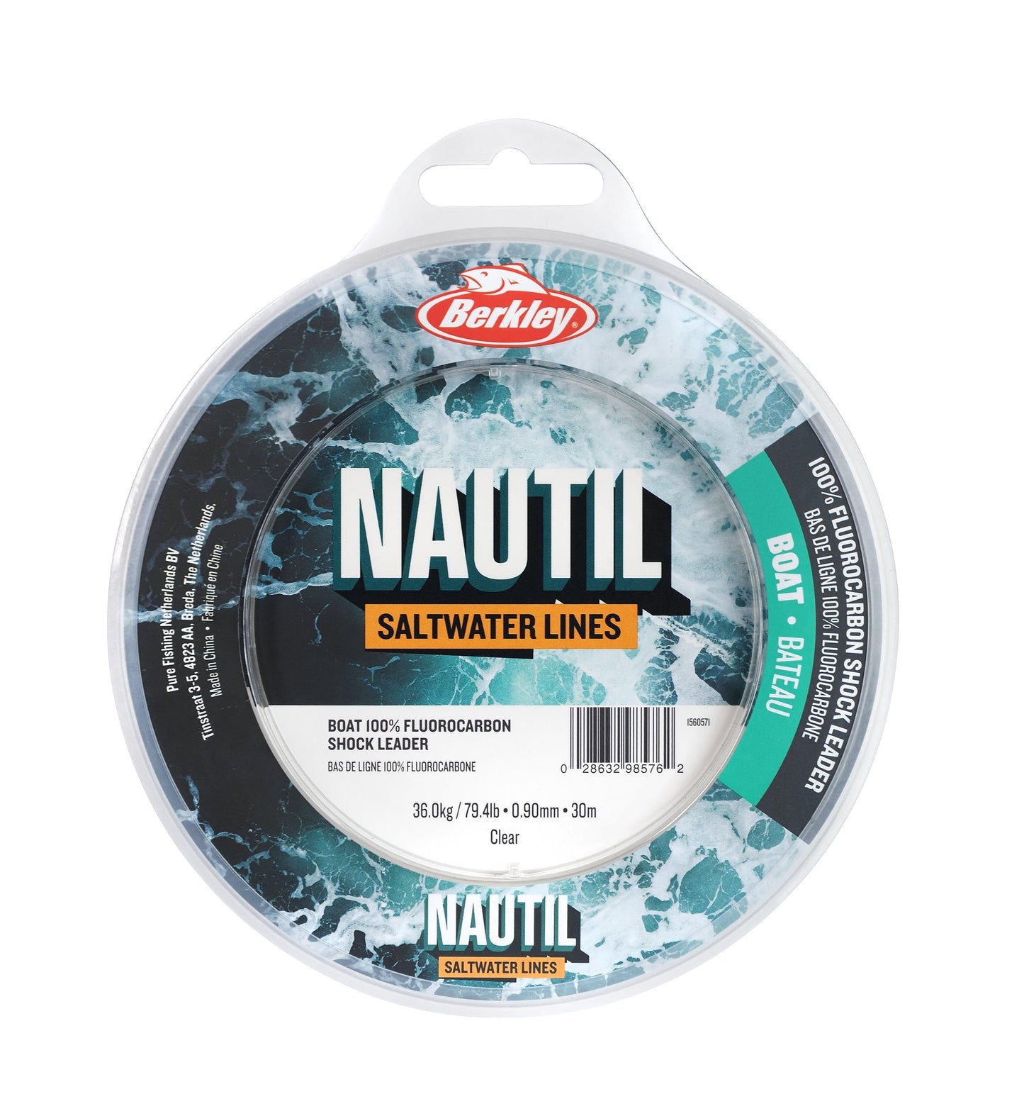 Berkley Berkley NAUTIL FCShock 30m .60 Clear