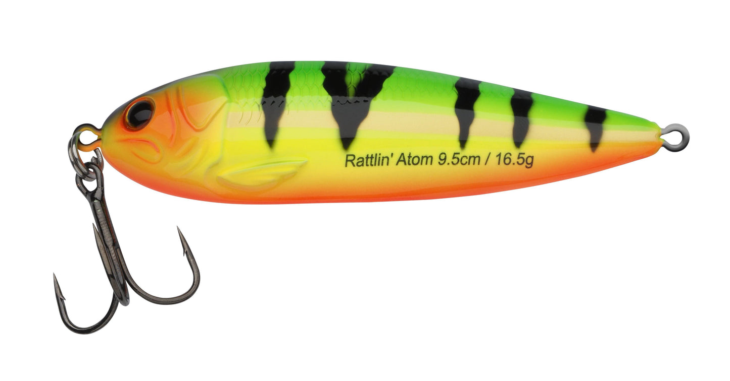 Abu Garcia Rattlin Atom 9.5cm Fire Tiger