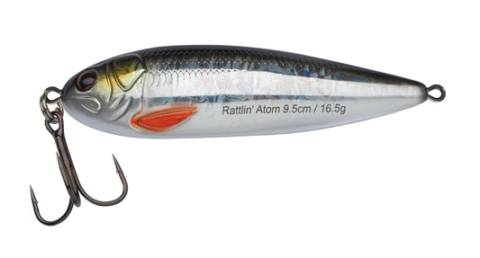 Abu Garcia Rattlin Atom 9.5cm Silver Roach