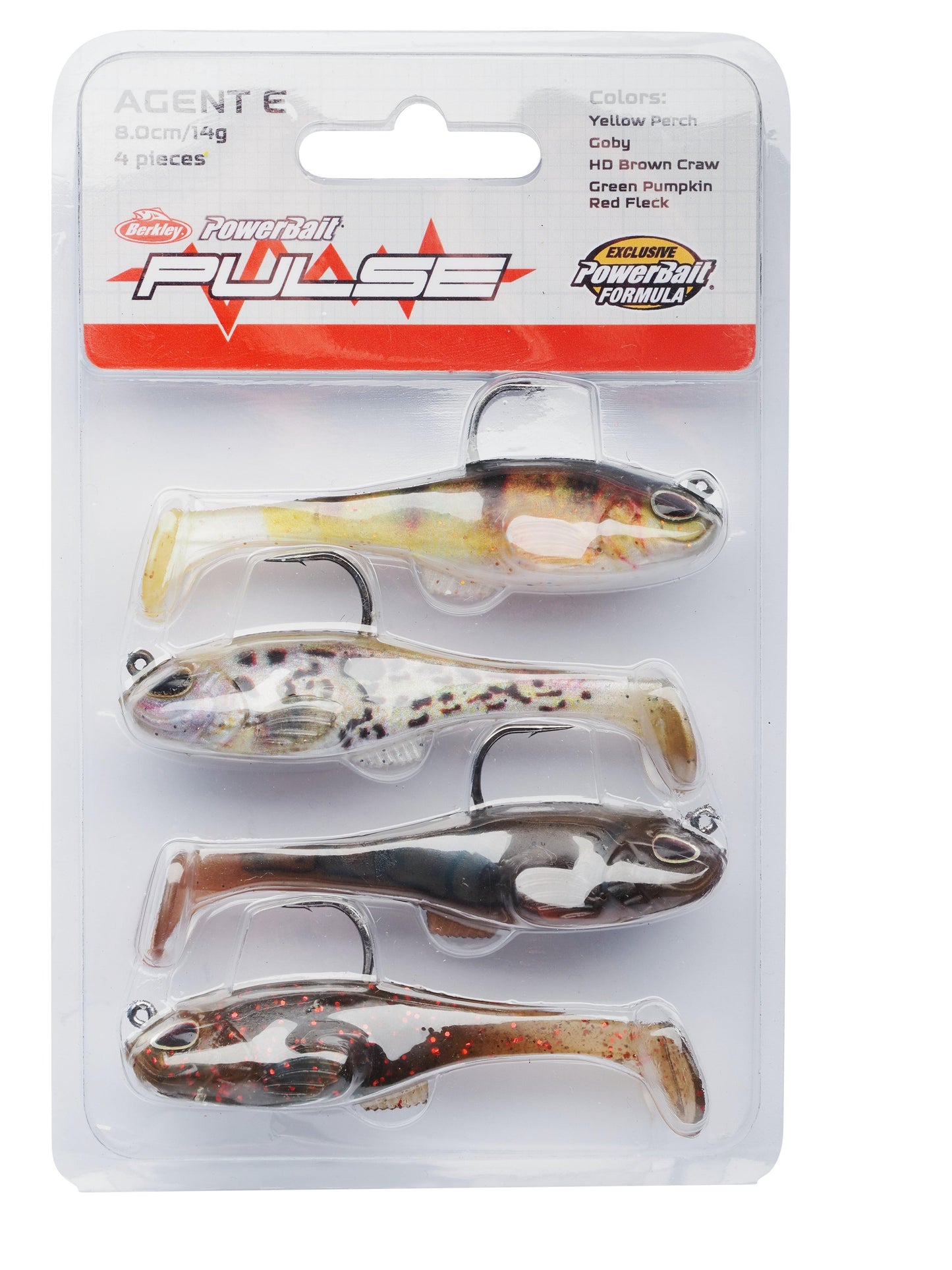 Berkley Pulse Agent E 4-Pack 5.5cm/10g