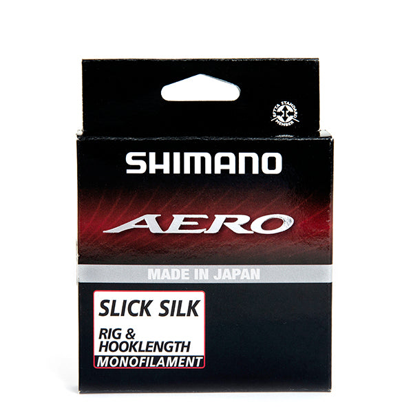 Shimano - Aero Slick Silk Rig/Hooklength 100m 0,096mm 0.91kg - 2lb 1oz