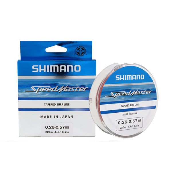 Speedmaster 10X15m 0,20-0,57mm Surf Tapered Leader Clear