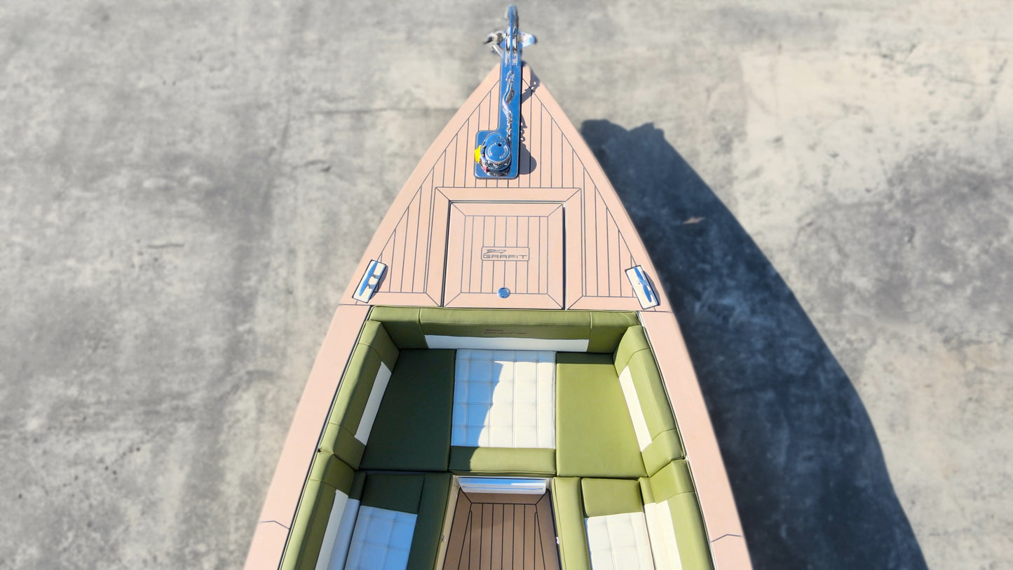 Barkmet Boats - GRAFIT 760 Sloop Boat - Aluminium Sloop Boat