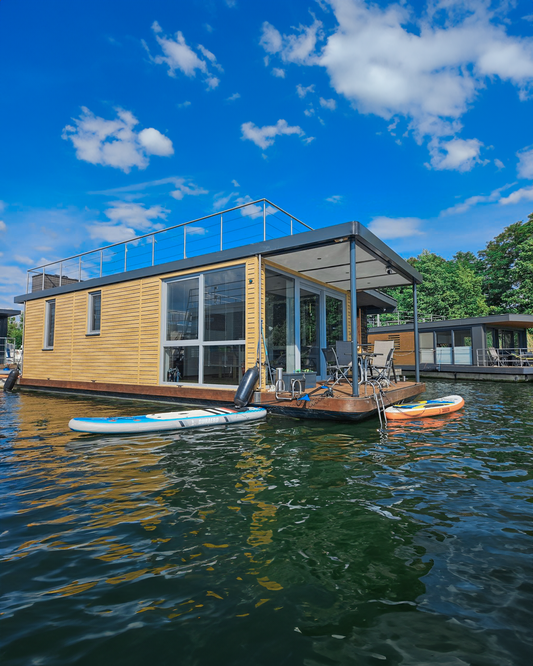 Barkmet Boats - Steel Houseboat