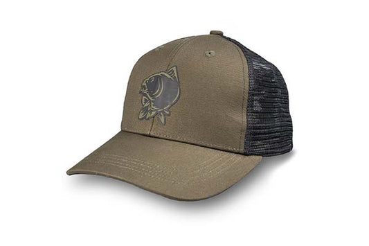 Make It Happen Trucker Cap Fish Logo