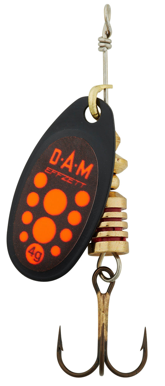 DAM STANDARD SPINNER 1 3G SINKING BLACK RED