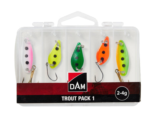 DAM TROUT PACK 1 INC. BOX 5 PCS 2- 2-4G