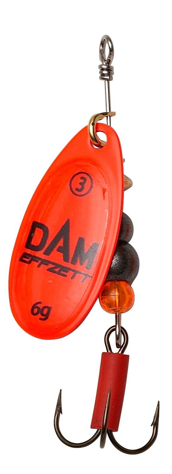 DAM FLUO SPINNER 3 6G SINKING RED