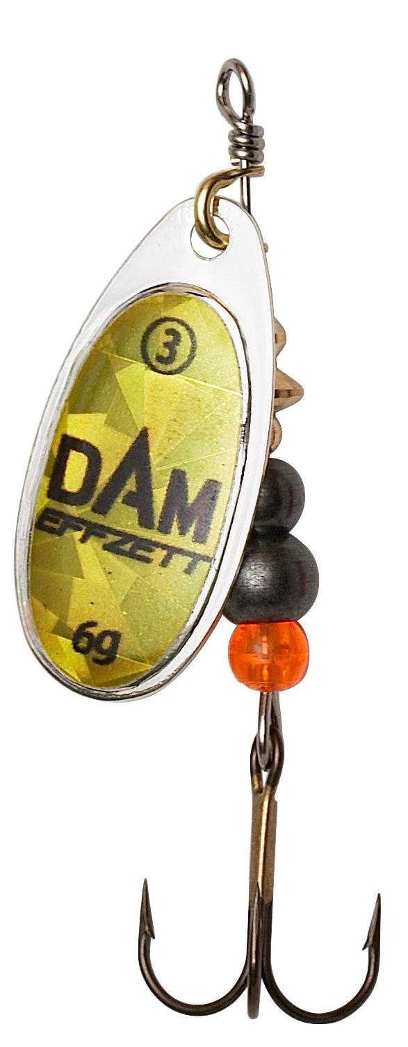 DAM FLUO SPINNER 3 6G SINKING GOLD PRISMA