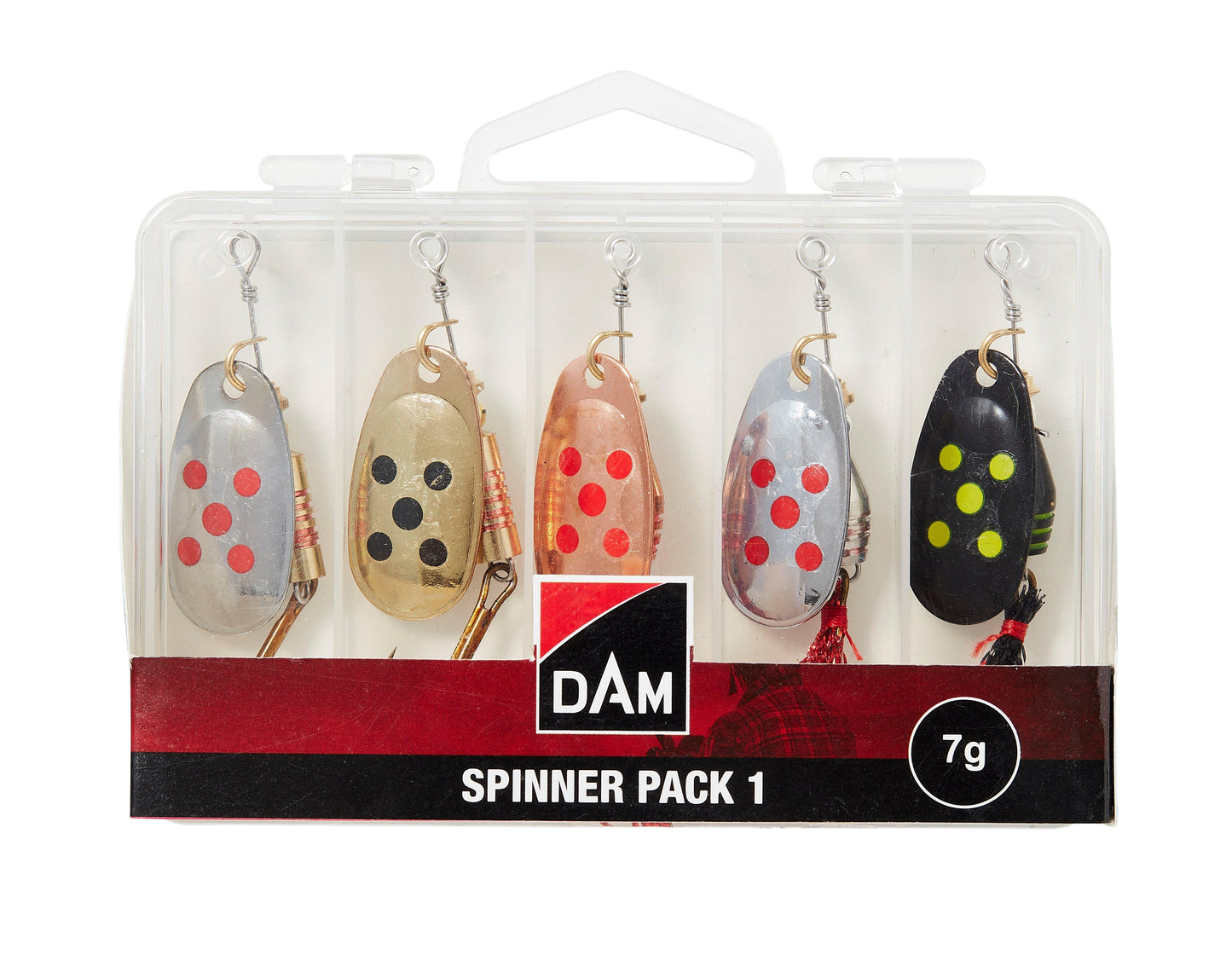 DAM SPINNER PACK INC. BOX 5 PCS 7G 7G