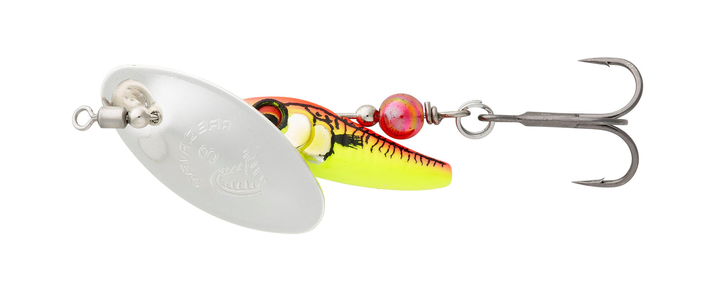 Savage Gear STICKLEBAIT SPINNER 2 7.3G S SIL RED Y