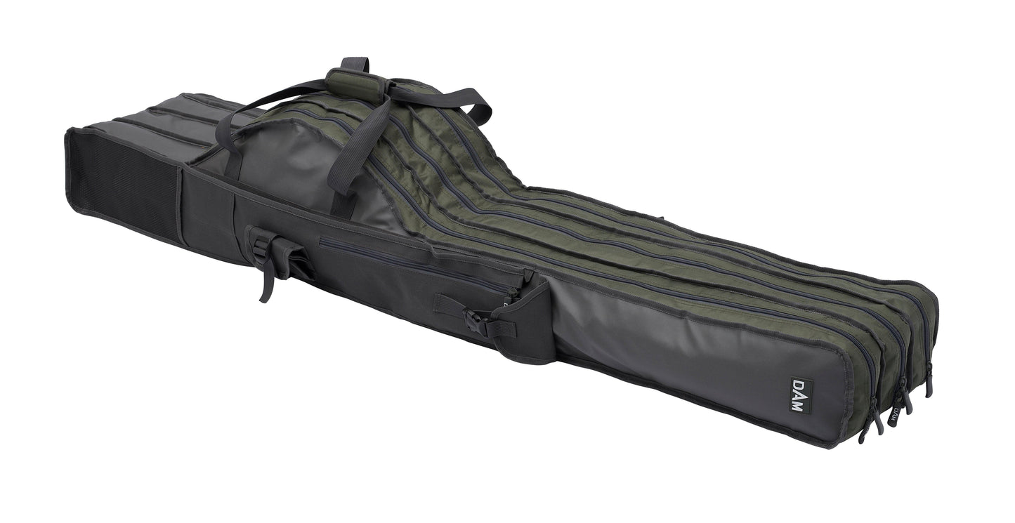 DAM 3 COMPARTMENT PADDED ROD BAG 130X33X30CM