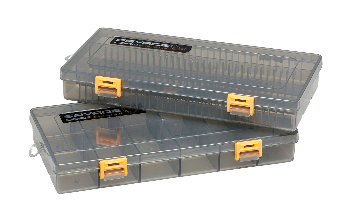 Savage Gear FLAT LURE BOX SMOKE KIT 2PCS 23X11X3.5CM