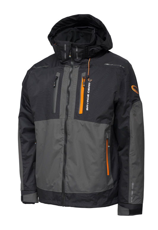 Savage Gear WP PERFORMANCE JACKET S BLACK INK/GREY