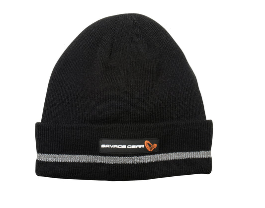 Savage Gear REFLEX BEANIE ONE SIZE BLACK/REFLEX