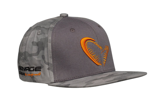 Savage Gear FLEX FIT CAMO CAP ONE SIZE CAMO/GREY