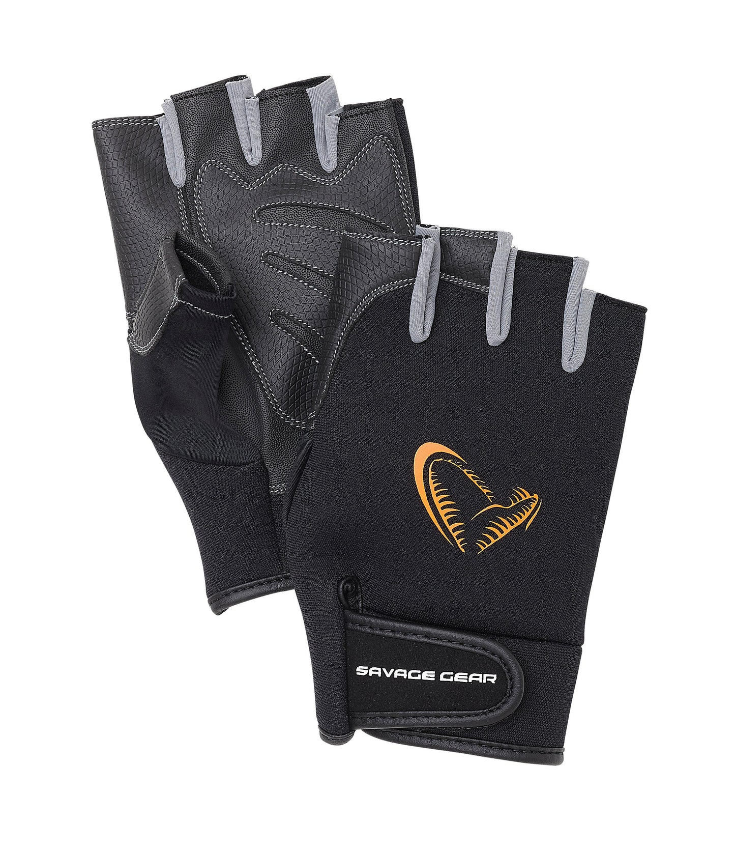 Savage Gear NEOPRENE HALF FINGER M BLACK