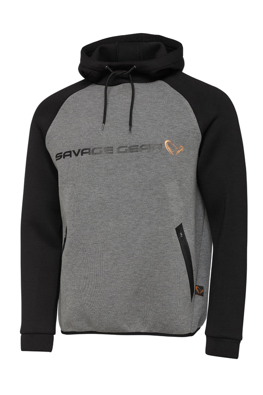 Savage Gear TEC-FOAM HOODIE S DARK GREY MELANGE