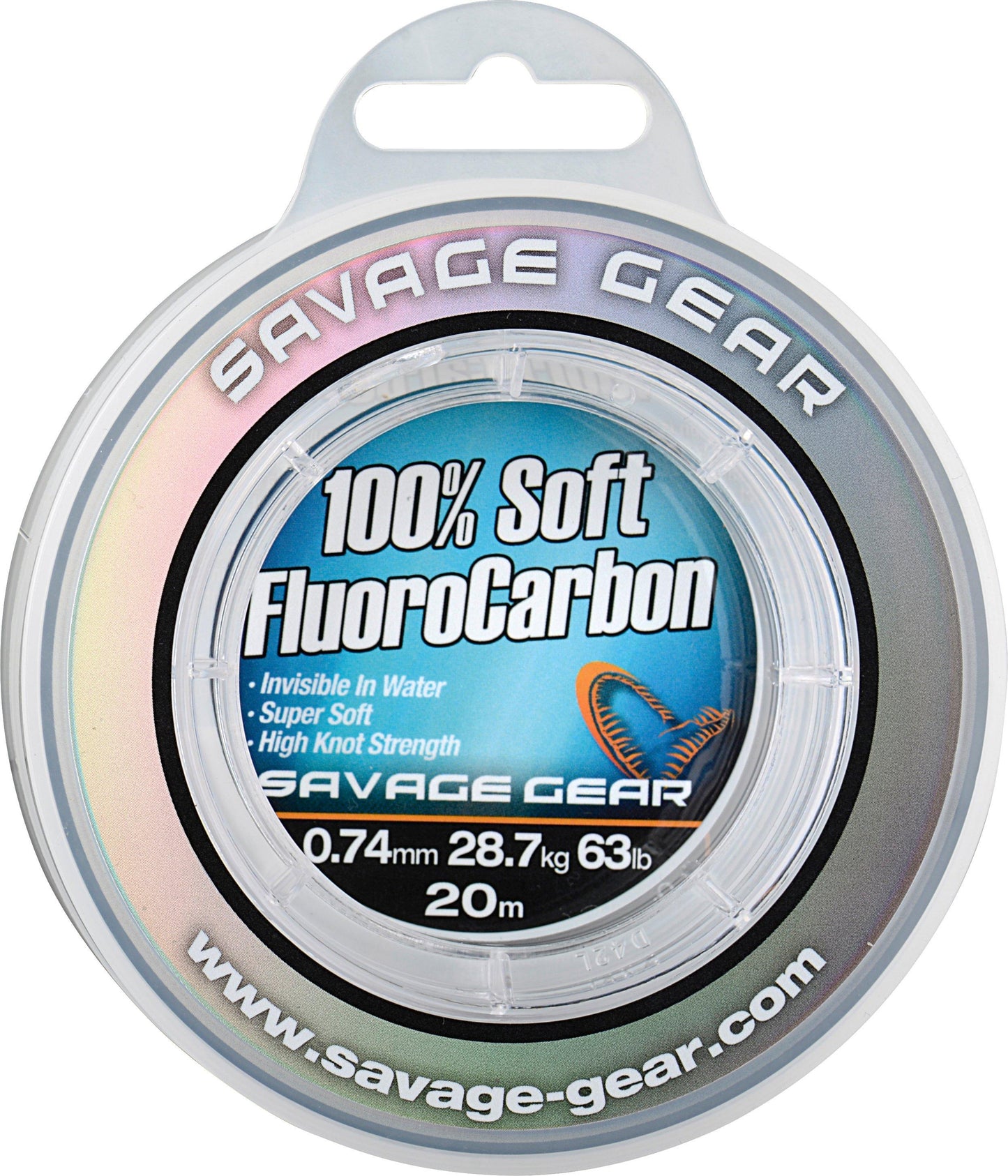 Savage Gear SOFT FC 50M 0.17MM 2.10KG 4.6LBS CLEAR