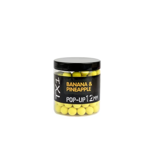 Shimano Bait TX1 Pop-up Banana & Pineapple 12mm - 50g Fluoro Yellow