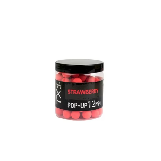 Shimano Bait TX1 Pop-up Strawberry 12mm - 50g Fluoro Red