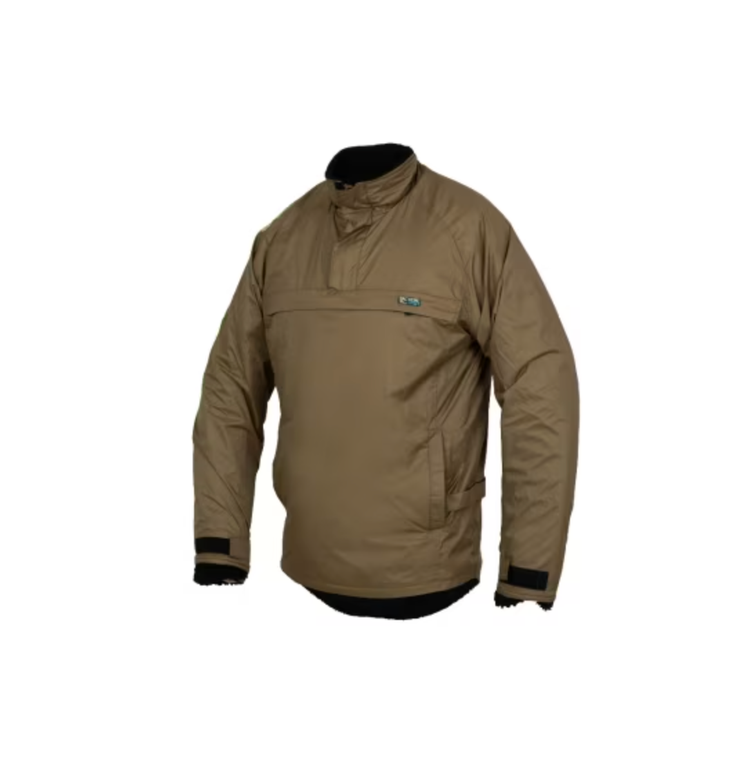 Shimano Tactical Wear Fleece Shimano Shimano Lined Pullover Tan