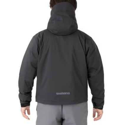 Shimano Apparel Durast Warm Short Rain Jacket Black