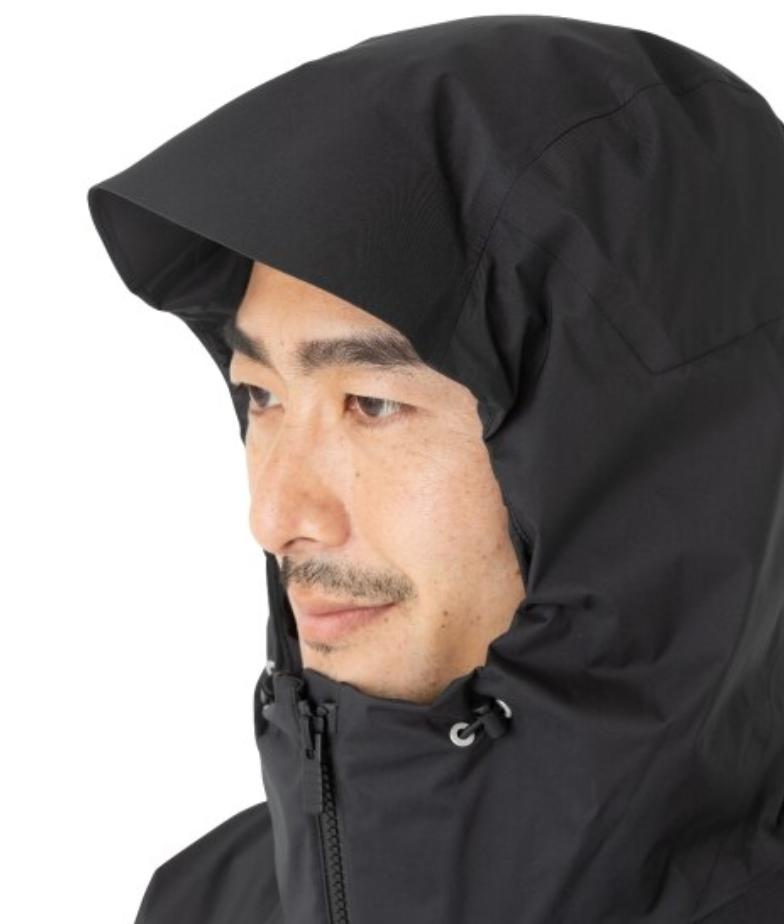 Shimano Apparel Durast Warm Short Rain Jacket Black