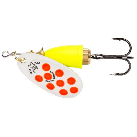 BLUE FOX Vibrax UV 2 6g Silver Orange Yellow UV