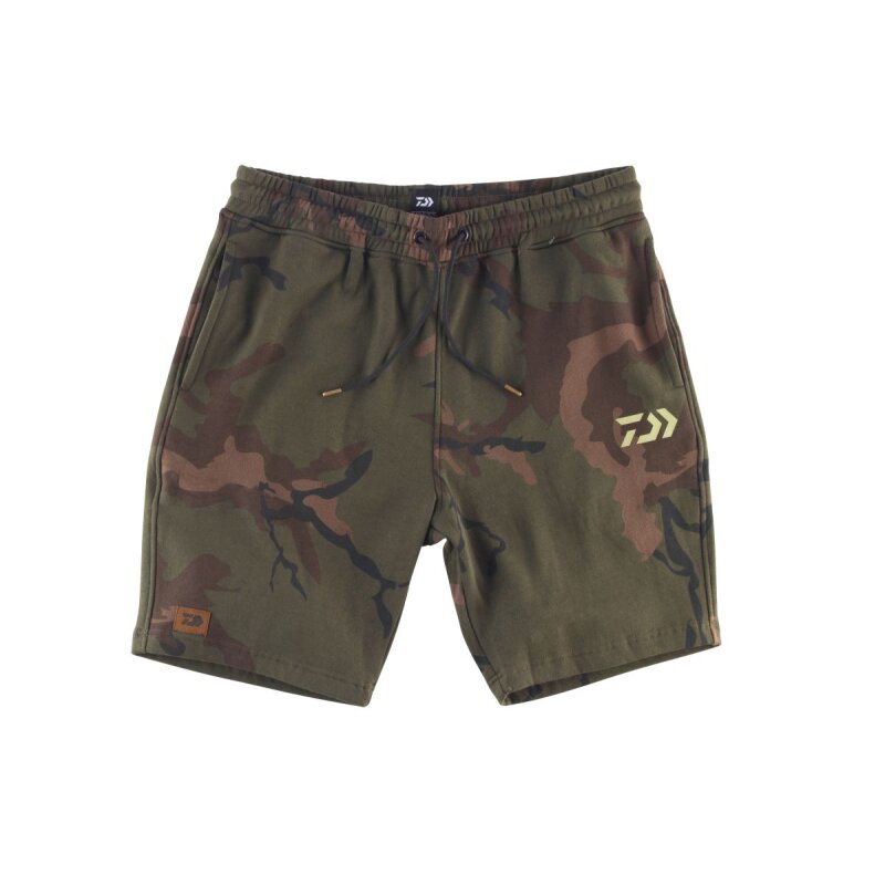 DAIWA Carp Camo Joggers Shorts L Camo Green