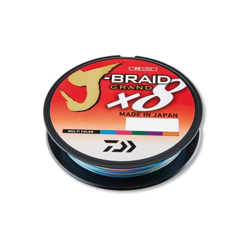 DAIWA J-Braid Grand X8 0,18mm 12,5kg 1500m Multi-Color