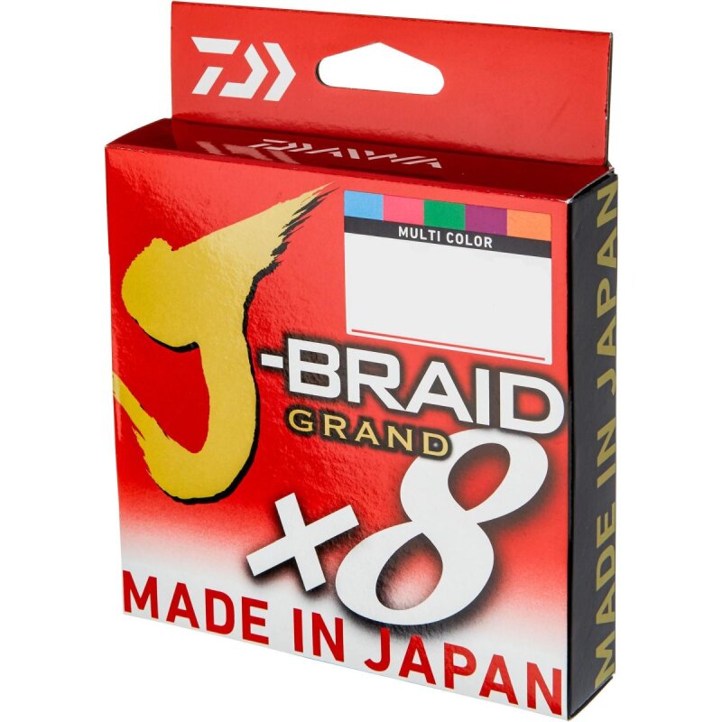 DAIWA J-Braid Grand X8E 0,13mm 8,5kg 300m Multi-Color