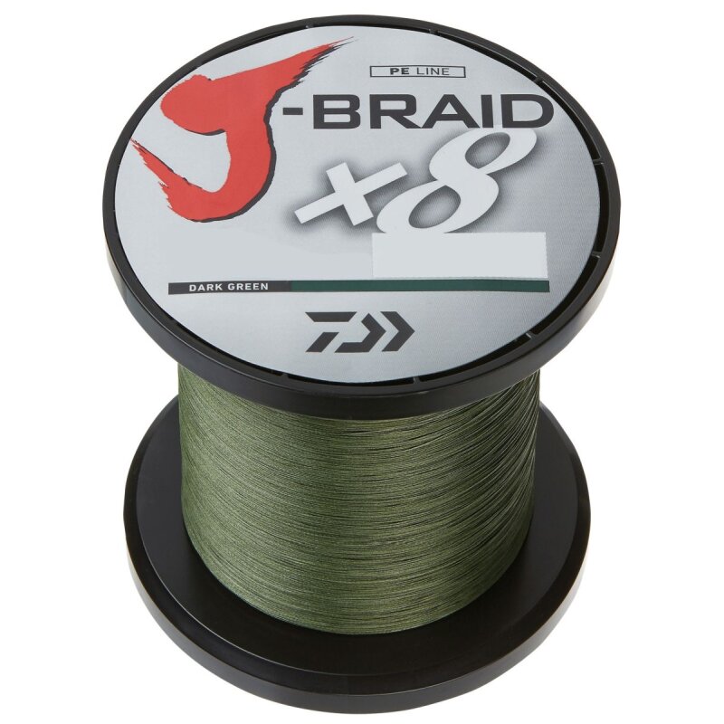 DAIWA J-Braid X8E 0,06mm 4kg 3000m Dark Green