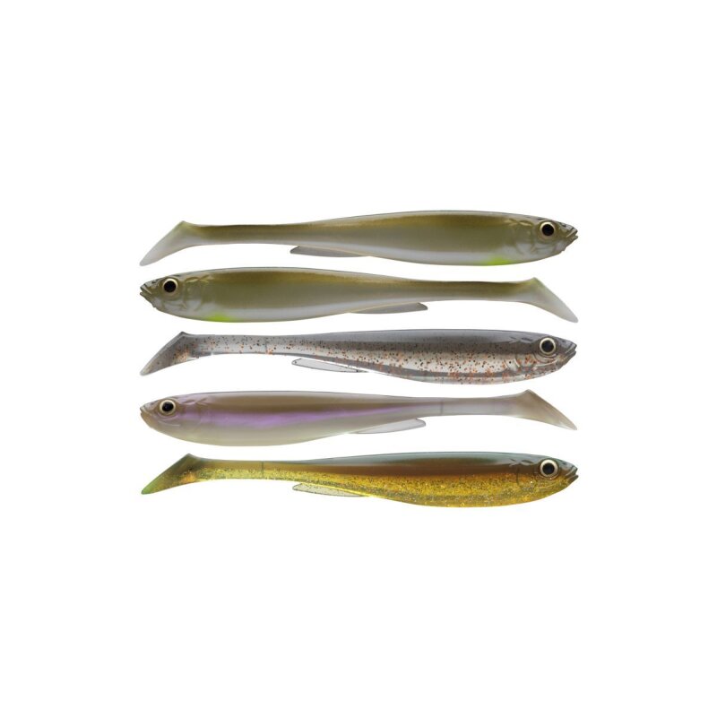 DAIWA Prorex Slim Shad Y Nature Set 7,5cm 20g Color Mix 1 5Stk.