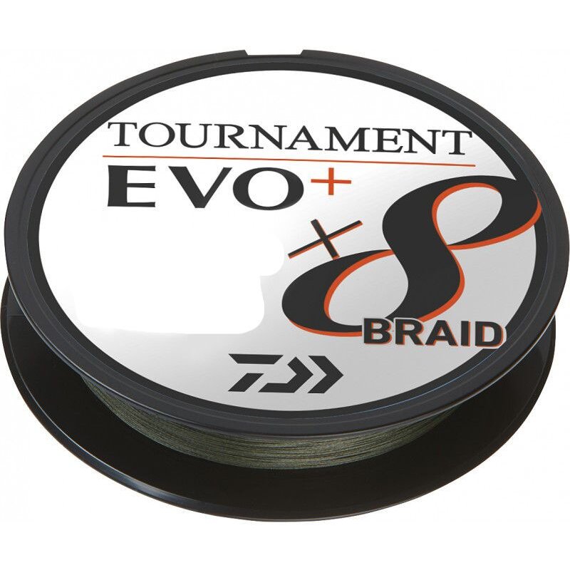 DAIWA Tournament X8 Braid EVO+ 0,08mm 4,9kg 270m Dark Green