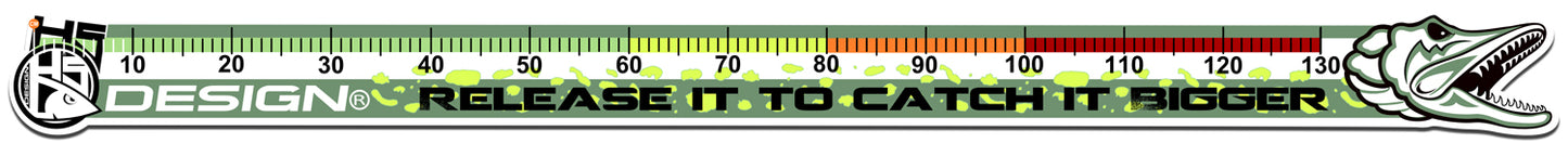 Sticker Pike Measurement cm 156x13