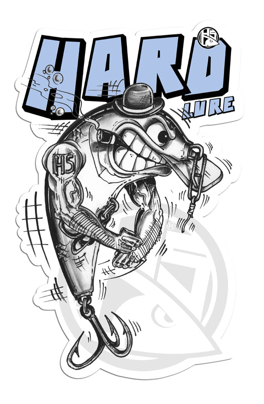 Sticker Hard Lure cm 15x10