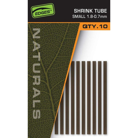 FOX Edges Shrink Tube Small 1,8-0,7mm Naturals Green 10Stk.