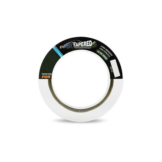 FOX Exocet Pro Tapered Leaders 0,33-0,5mm 5,4-13,6kg 36m Low-Vis Green 3Stk.